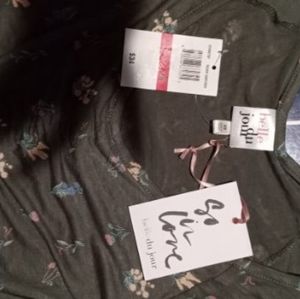 M long sleeve crop top